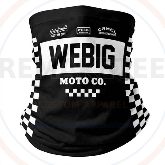 RemakeTee Custom Vintage Retro VMX Racing Neck Gaiter 460