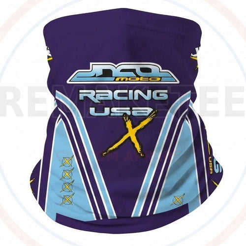 RemakeTee Custom Vintage Retro VMX Racing Neck Gaiter 472