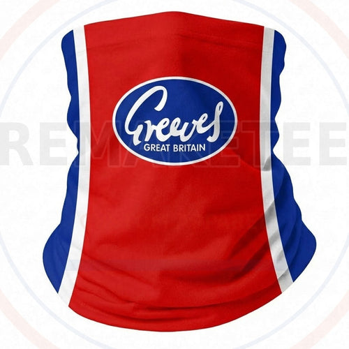 RemakeTee Custom Vintage Retro VMX Racing Neck Gaiter 491