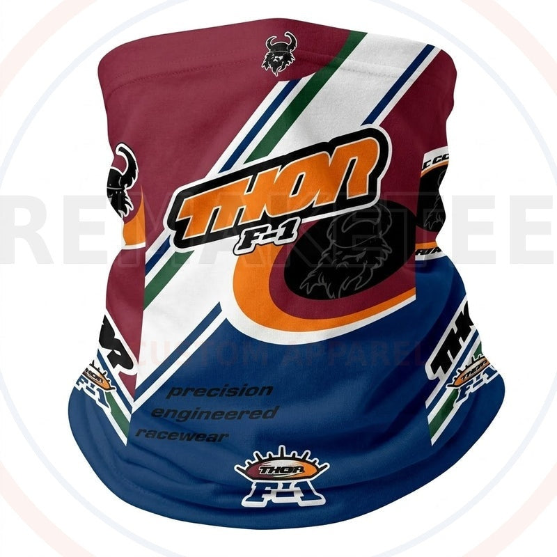 RemakeTee Custom Vintage Retro VMX Racing Neck Gaiter 505