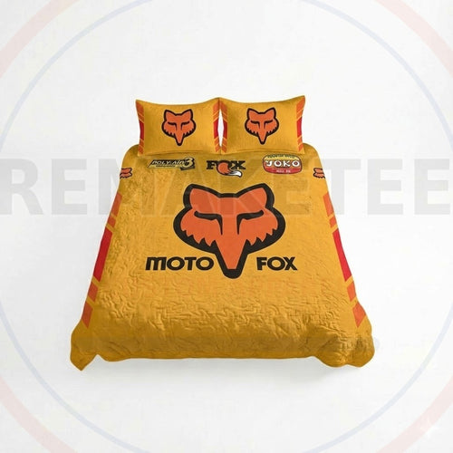 RemakeTee Custom Vintage Retro VMX Racing Quilted Bedding Sets 006