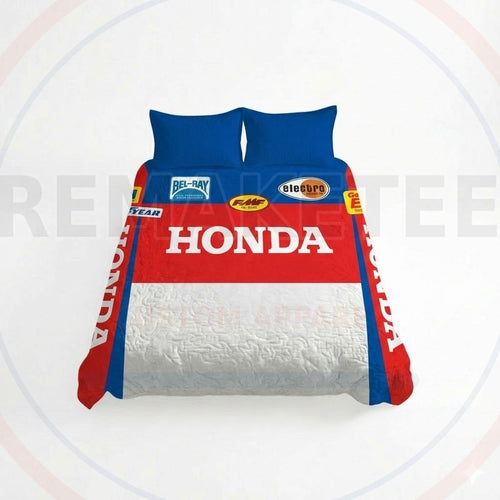 RemakeTee Custom Vintage Retro VMX Racing Quilted Bedding Sets 010