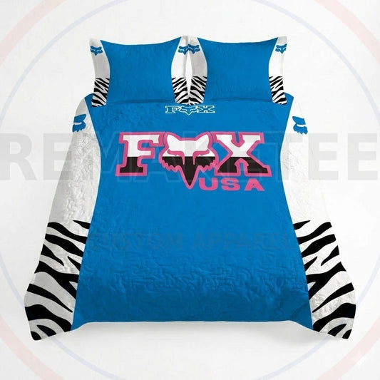 RemakeTee Custom Vintage Retro VMX Racing Quilted Bedding Sets 013