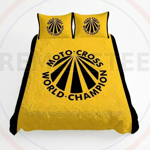 RemakeTee Custom Vintage Retro VMX Racing Quilted Bedding Sets 014