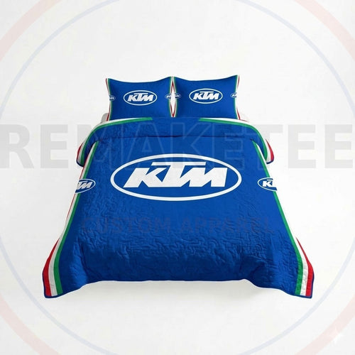 RemakeTee Custom Vintage Retro VMX Racing Quilted Bedding Sets 030