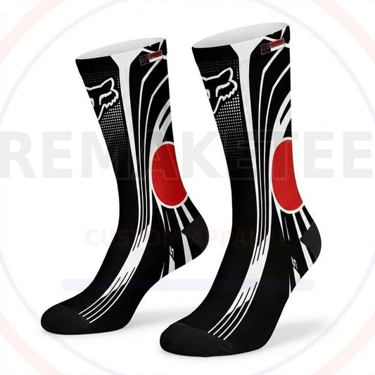 RemakeTee Custom Vintage Retro VMX Racing Socks 027