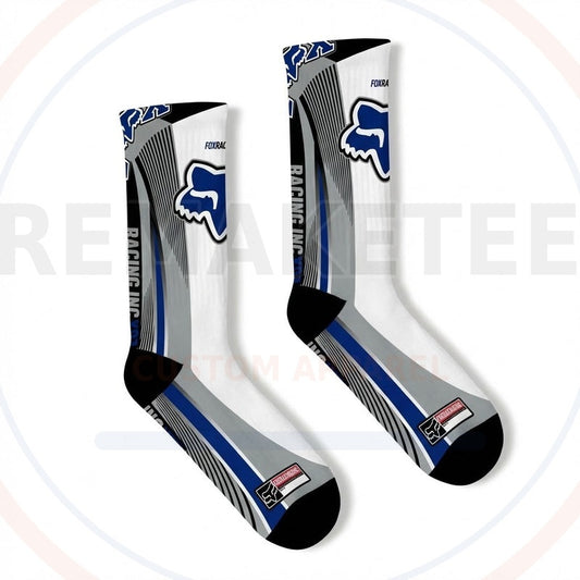 RemakeTee Custom Vintage Retro VMX Racing Socks 063
