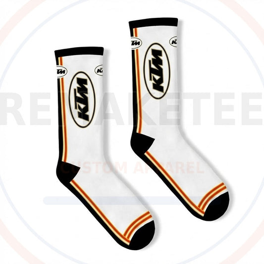RemakeTee Custom Vintage Retro VMX Racing Socks 077