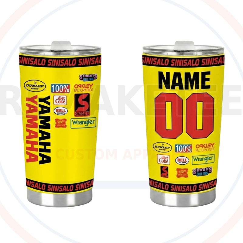 RemakeTee Custom Vintage Retro VMX Racing Tumbler Cup 001
