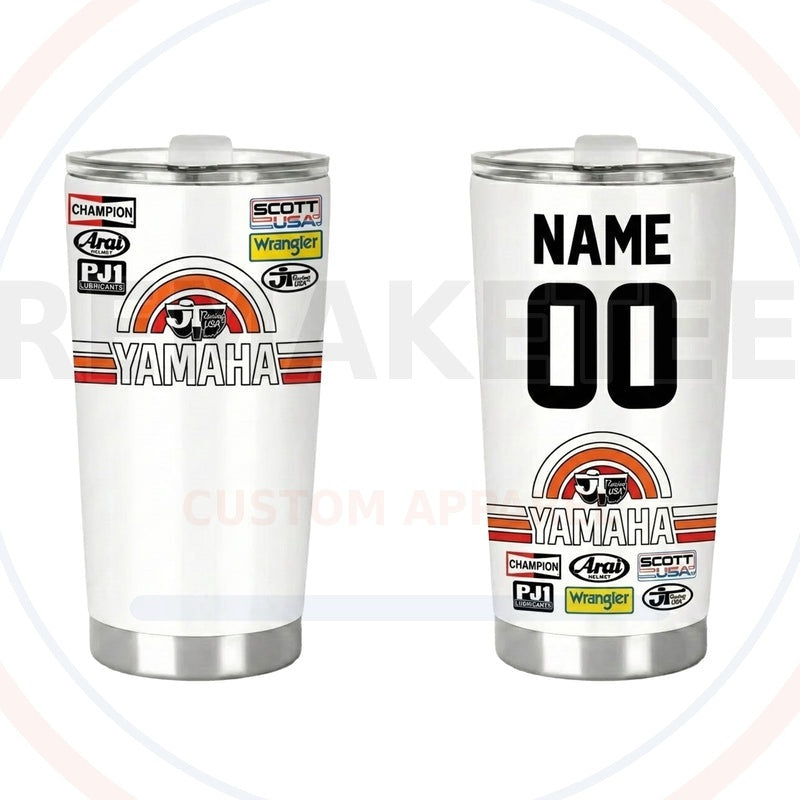 RemakeTee Custom Vintage Retro VMX Racing Tumbler Cup 022