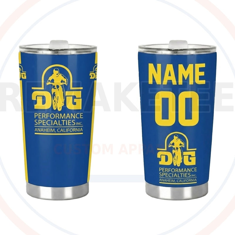 RemakeTee Custom Vintage Retro VMX Racing Tumbler Cup 043