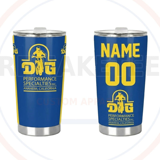 RemakeTee Custom Vintage Retro VMX Racing Tumbler Cup 043