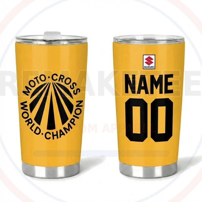 RemakeTee Custom Vintage Retro VMX Racing Tumbler Cup 050