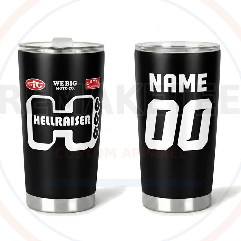 RemakeTee Custom Vintage Retro VMX Racing Tumbler Cup 070
