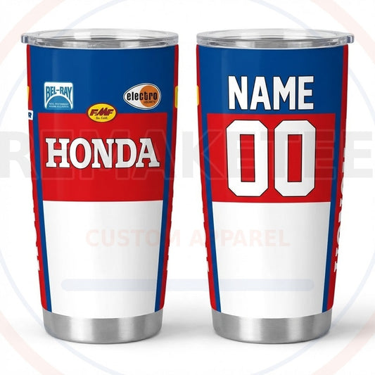 RemakeTee Custom Vintage Retro VMX Racing Tumbler Cup 079