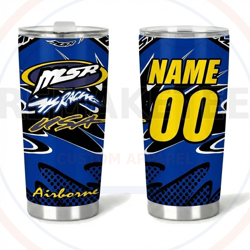 RemakeTee Custom Vintage Retro VMX Racing Tumbler Cup 080