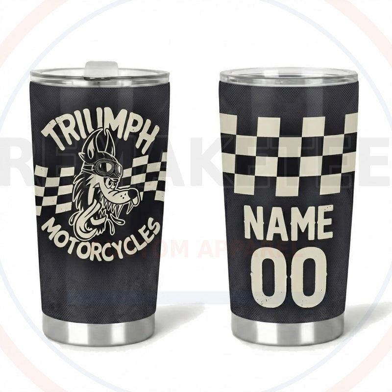 RemakeTee Custom Vintage Retro VMX Racing Tumbler Cup 091
