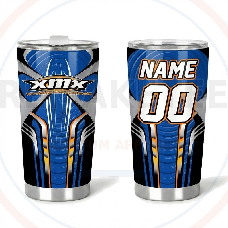 RemakeTee Custom Vintage Retro VMX Racing Tumbler Cup 096