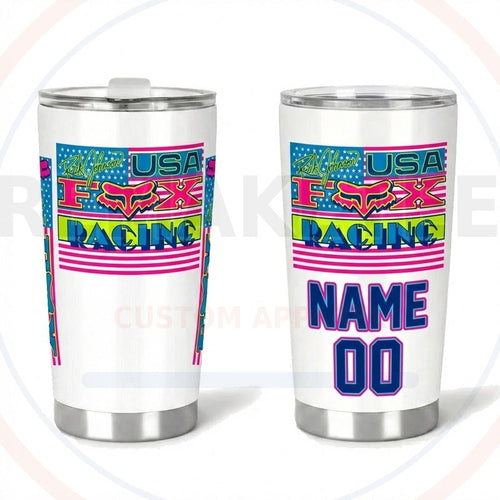 RemakeTee Custom Vintage Retro VMX Racing Tumbler Cup 102