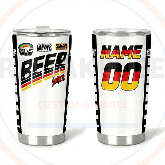 RemakeTee Custom Vintage Retro VMX Racing Tumbler Cup 104