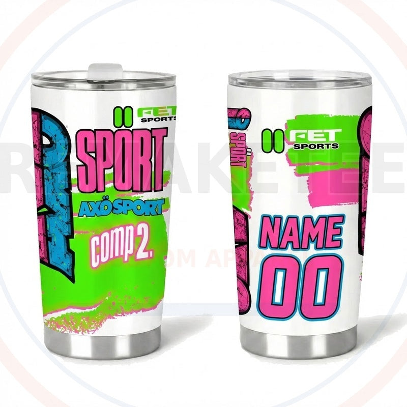 RemakeTee Custom Vintage Retro VMX Racing Tumbler Cup 121
