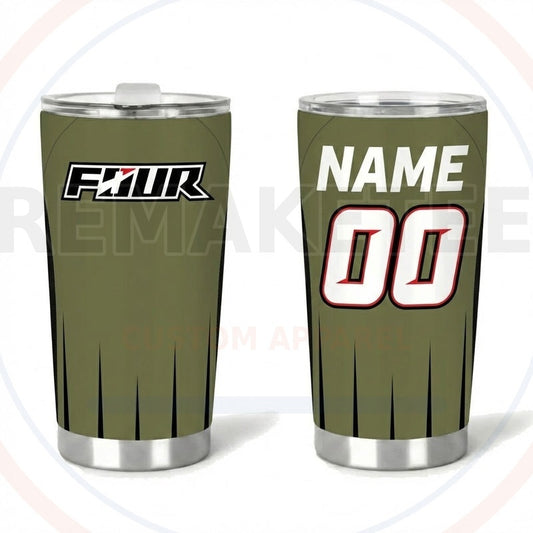 RemakeTee Custom Vintage Retro VMX Racing Tumbler Cup 127
