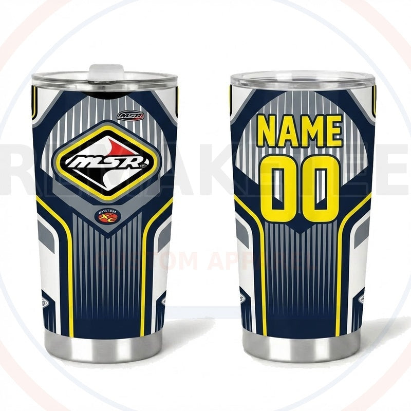 RemakeTee Custom Vintage Retro VMX Racing Tumbler Cup 173