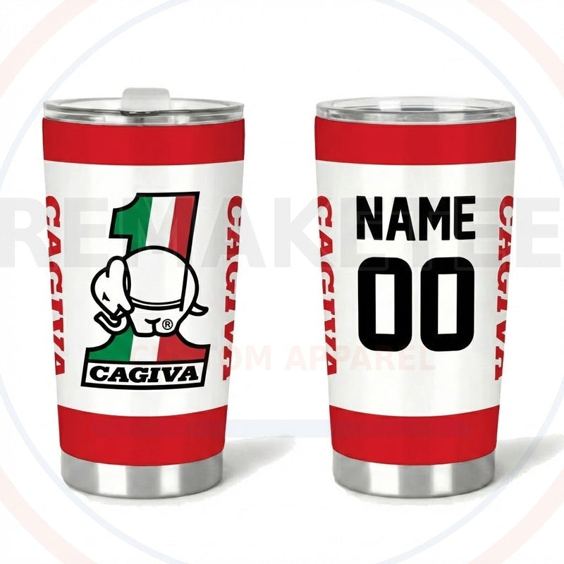 RemakeTee Custom Vintage Retro VMX Racing Tumbler Cup 187
