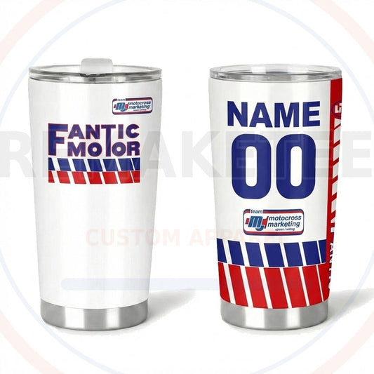 RemakeTee Custom Vintage Retro VMX Racing Tumbler Cup 191