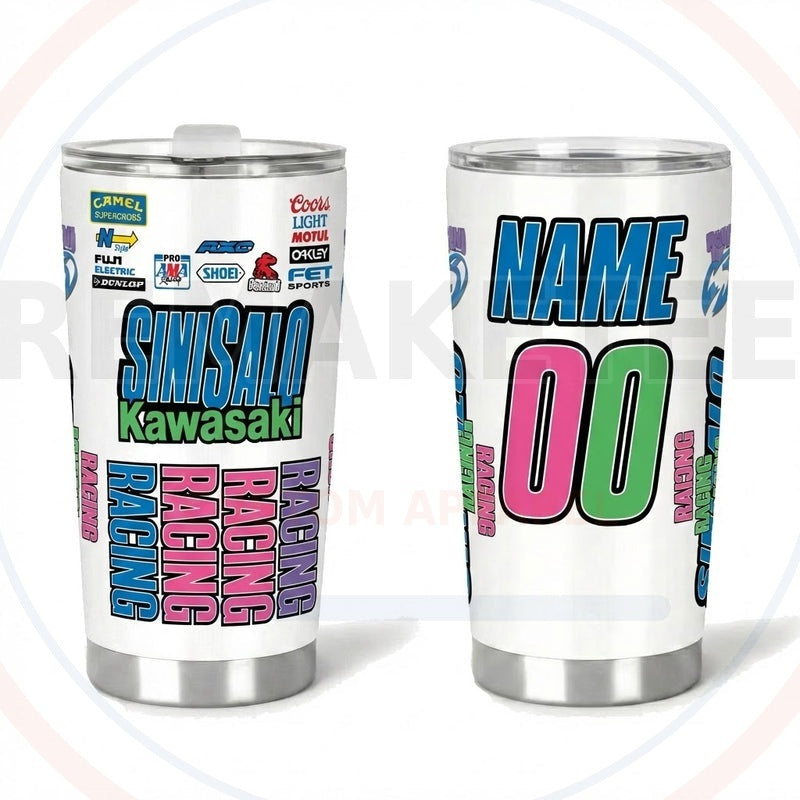 RemakeTee Custom Vintage Retro VMX Racing Tumbler Cup 232