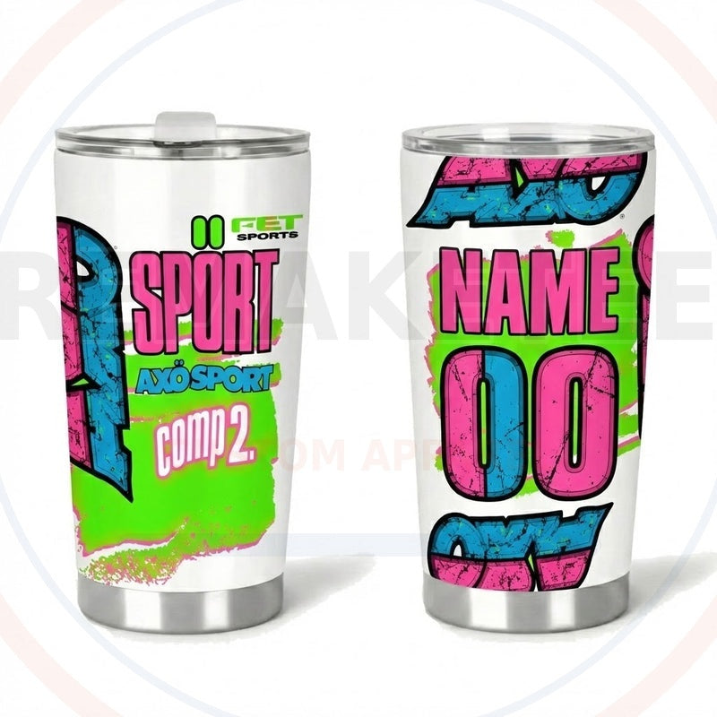 RemakeTee Custom Vintage Retro VMX Racing Tumbler Cup 247
