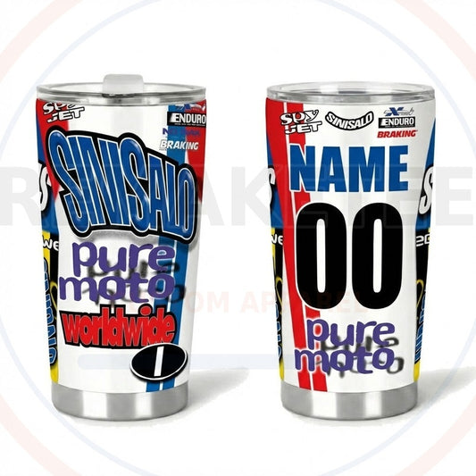 RemakeTee Custom Vintage Retro VMX Racing Tumbler Cup 287