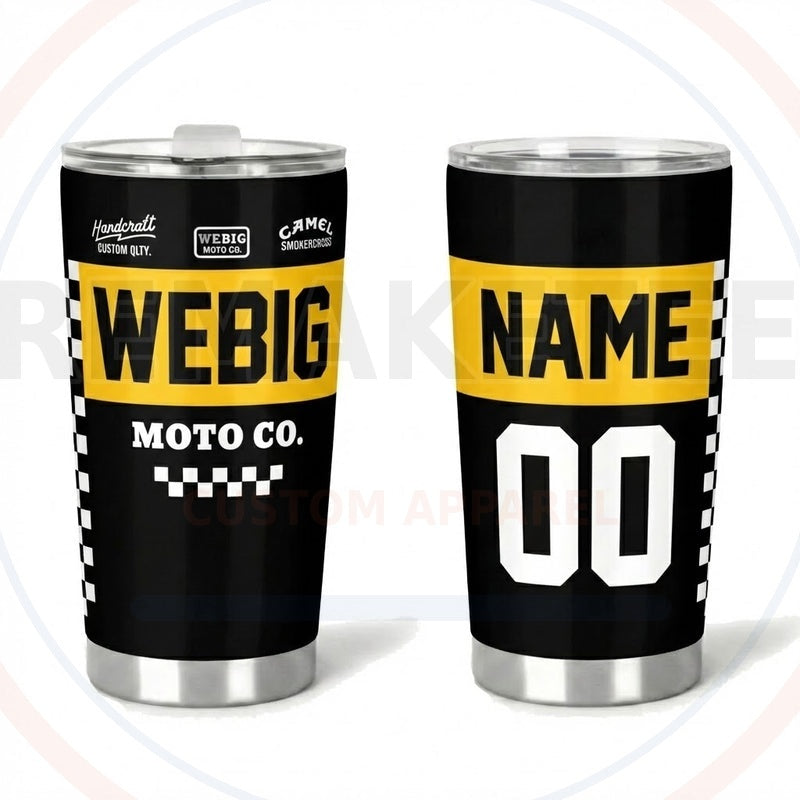 RemakeTee Custom Vintage Retro VMX Racing Tumbler Cup 366