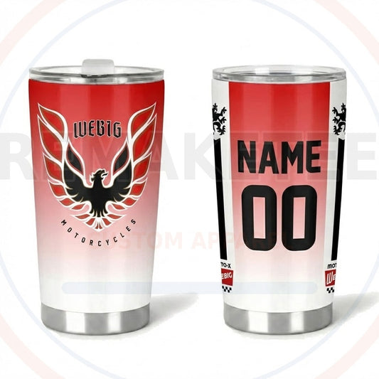 RemakeTee Custom Vintage Retro VMX Racing Tumbler Cup 367