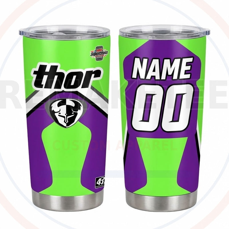 RemakeTee Custom Vintage Retro VMX Racing Tumbler Cup 368
