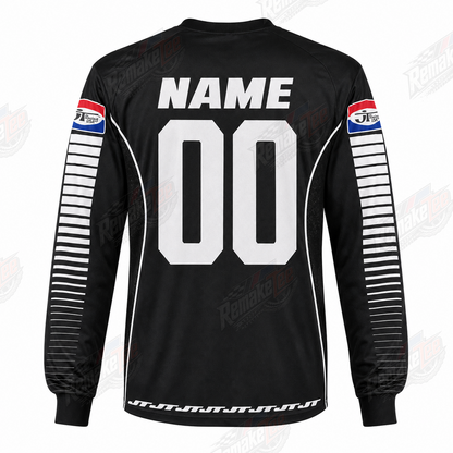 JT Racing USA Black vintage VMX racing jersey - alternate product view