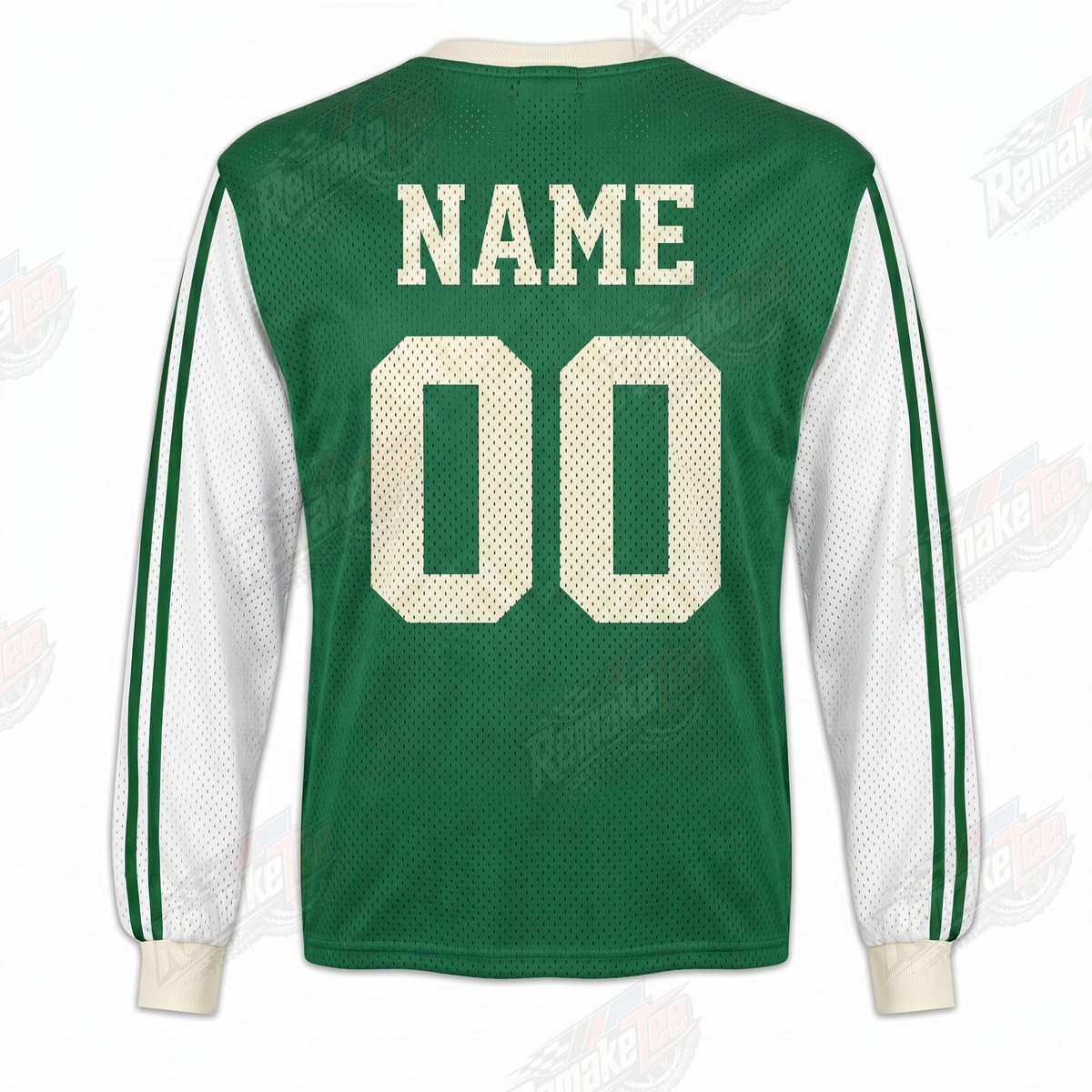 KTM Racing Green White vintage VMX racing jersey - alternate product view