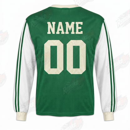 KTM Racing Green White vintage VMX racing jersey - alternate product view