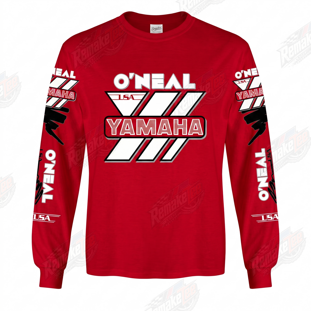 O'Neal Yamaha Racing Red vintage VMX racing jersey - product view