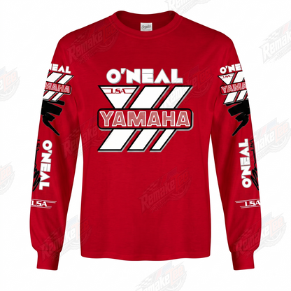 O'Neal Yamaha Racing Red vintage VMX racing jersey - product view