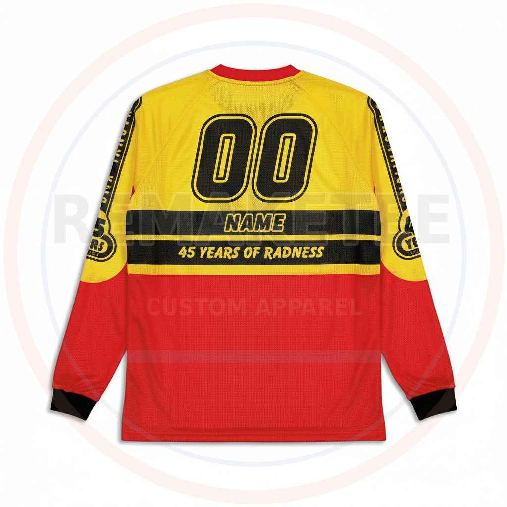 RemakeTee Custom Vintage Retro BMX Racing Jersey 023