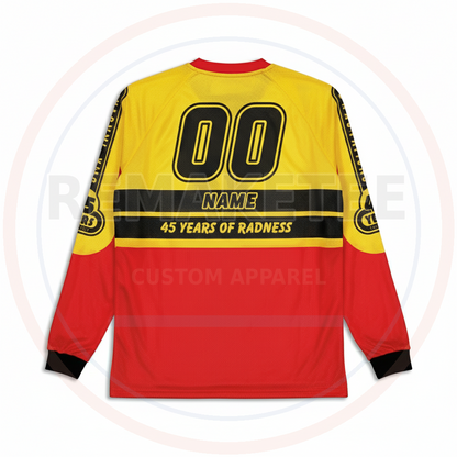 RemakeTee Custom Vintage Retro BMX Racing Jersey 023