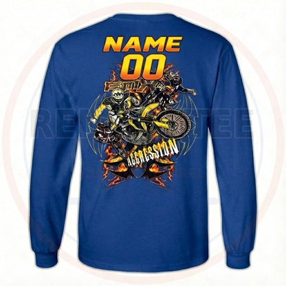 RemakeTee Custom Vintage Retro BMX Racing Jersey 420