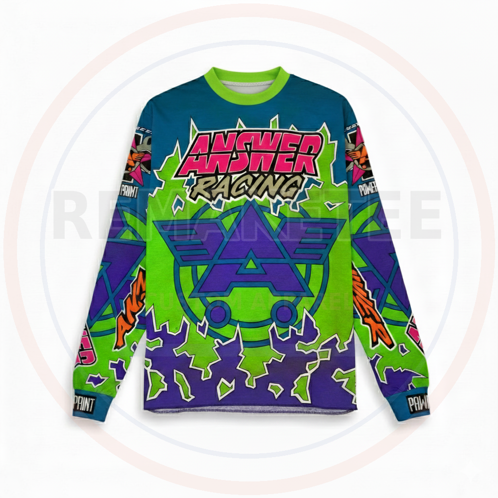 RemakeTee Custom Vintage Retro BMX Racing Jersey 022