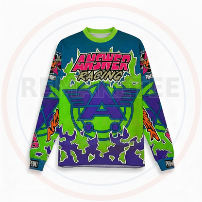 RemakeTee Custom Vintage Retro BMX Racing Jersey 022