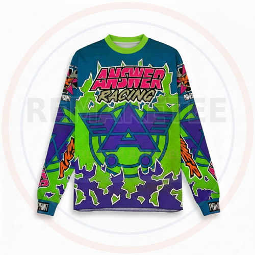 RemakeTee Custom Vintage Retro BMX Racing Jersey 022