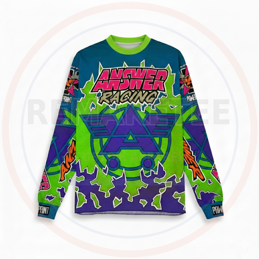 RemakeTee Custom Vintage Retro BMX Racing Jersey 022