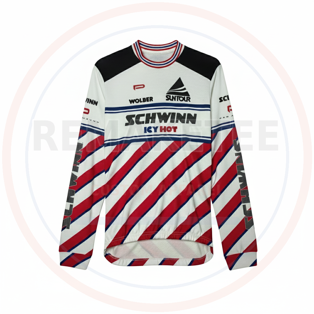 RemakeTee Custom Vintage Retro BMX Racing Jersey 024