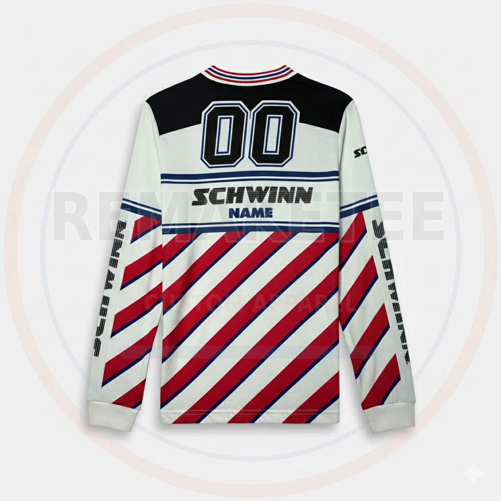RemakeTee Custom Vintage Retro BMX Racing Jersey 024