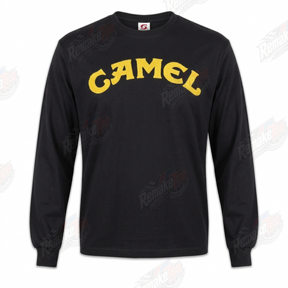 RemakeTee Camel Black Custom Vintage Retro VMX Racing Jersey 1303 - Front